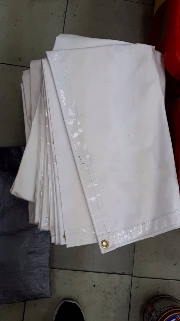 祭りシート　白